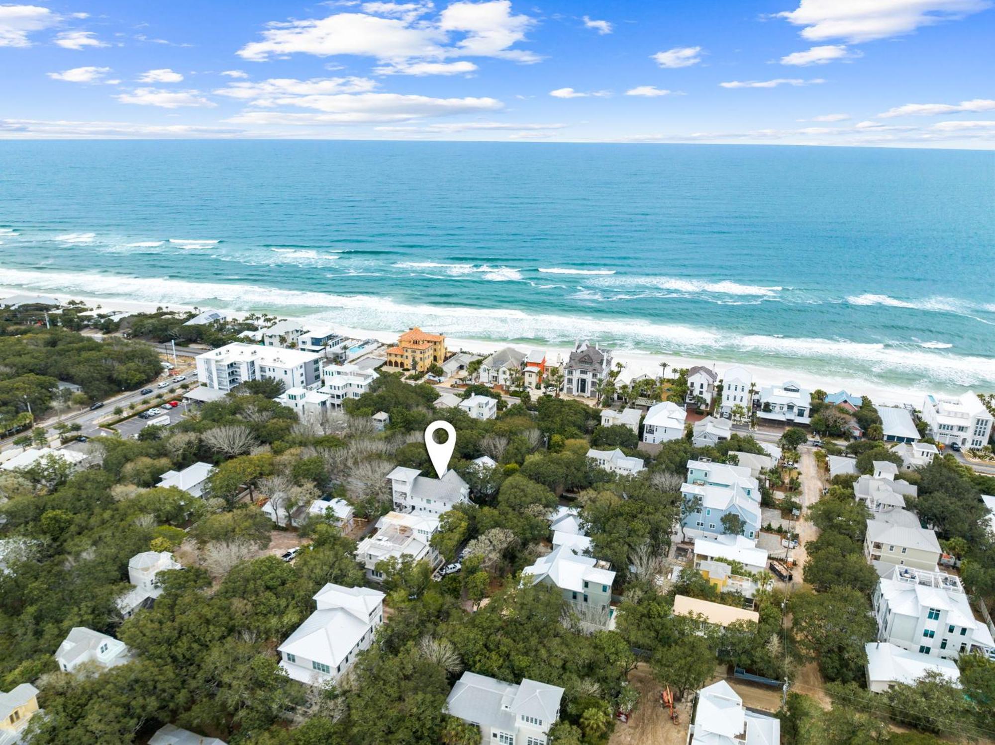 Serenity Now - Private Pool,5 Bikes,Gulf Views, Steps To The Beach And Seaside! Villa Seagrove Beach Eksteriør billede