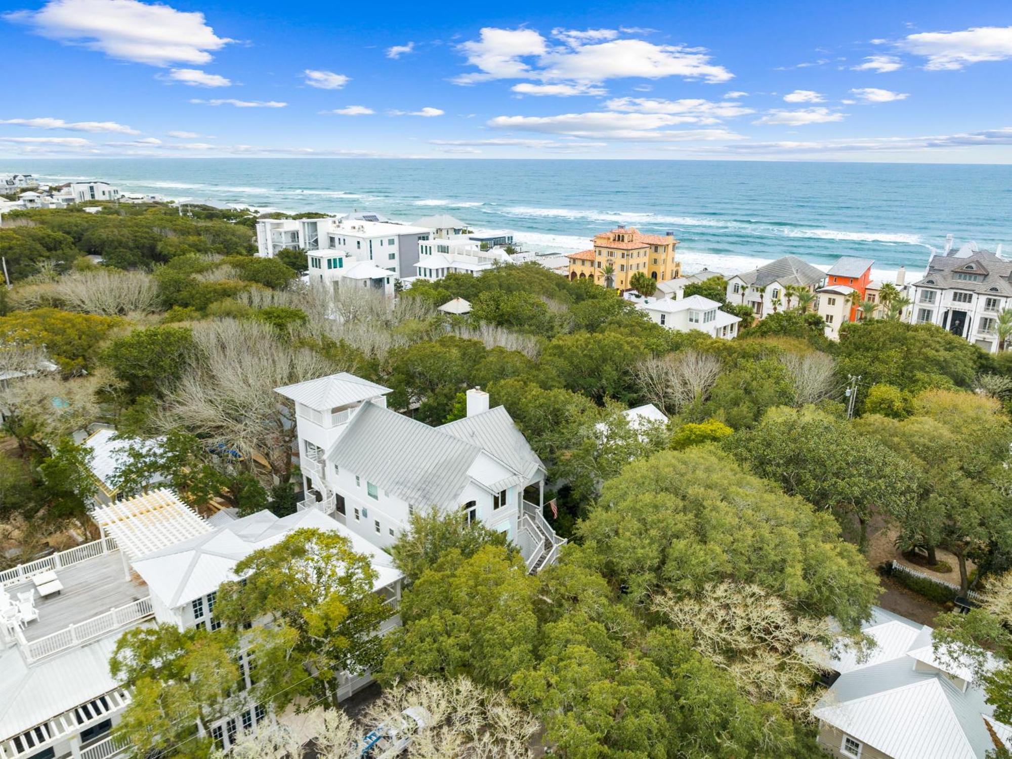 Serenity Now - Private Pool,5 Bikes,Gulf Views, Steps To The Beach And Seaside! Villa Seagrove Beach Eksteriør billede